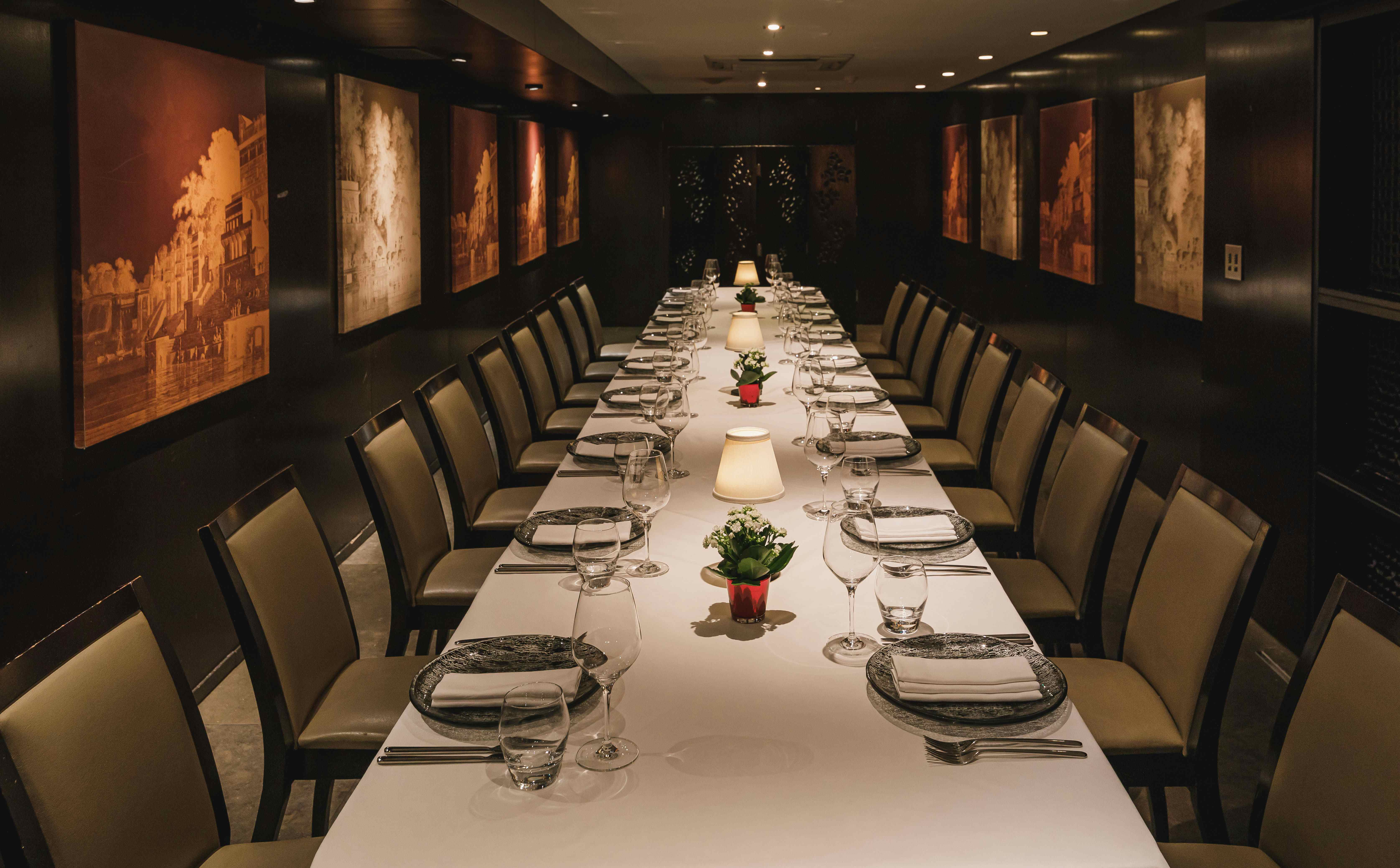 Dover Private Dining Room , Benares Restaurant & Bar 